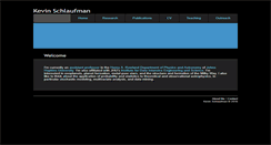 Desktop Screenshot of kevinschlaufman.com